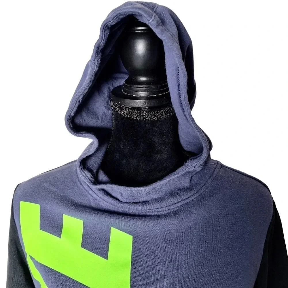 Nike Big Boys Sz XL Big Graphic Logo Pullover Fleece Lined Hoodie Pocket